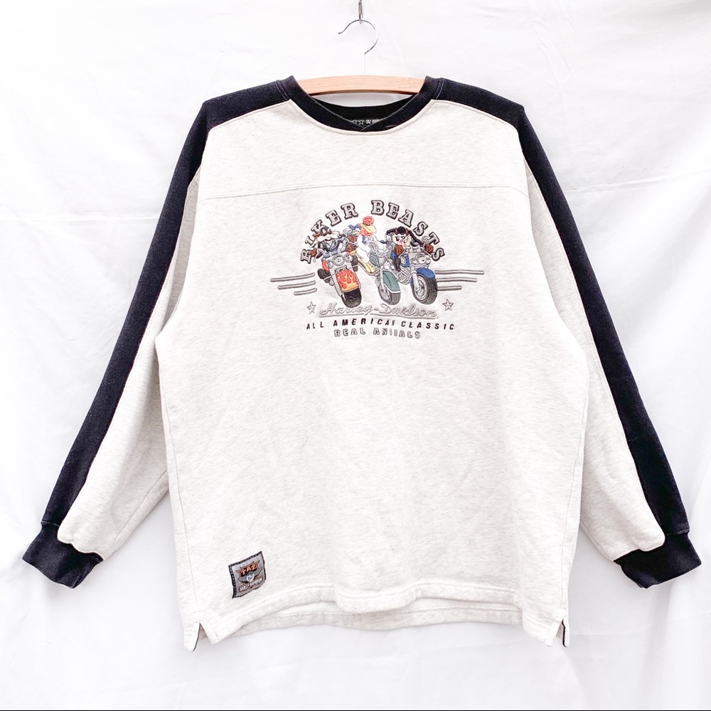 Warner Bros x Harley Davidson Crewneck